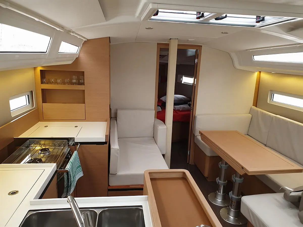 Sun Odyssey 410 - Jutisa  - вид интерьера